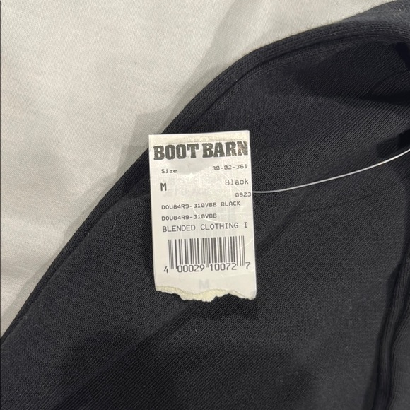 Boot Barn Blended Yee Haw Black Cropped Sweater - Picture 3 of 4